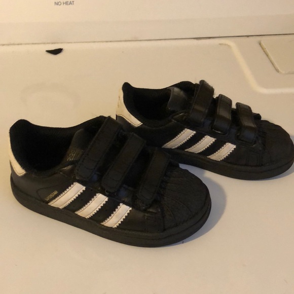 adidas Other - Toddler Adidas SuperStar originals black and white